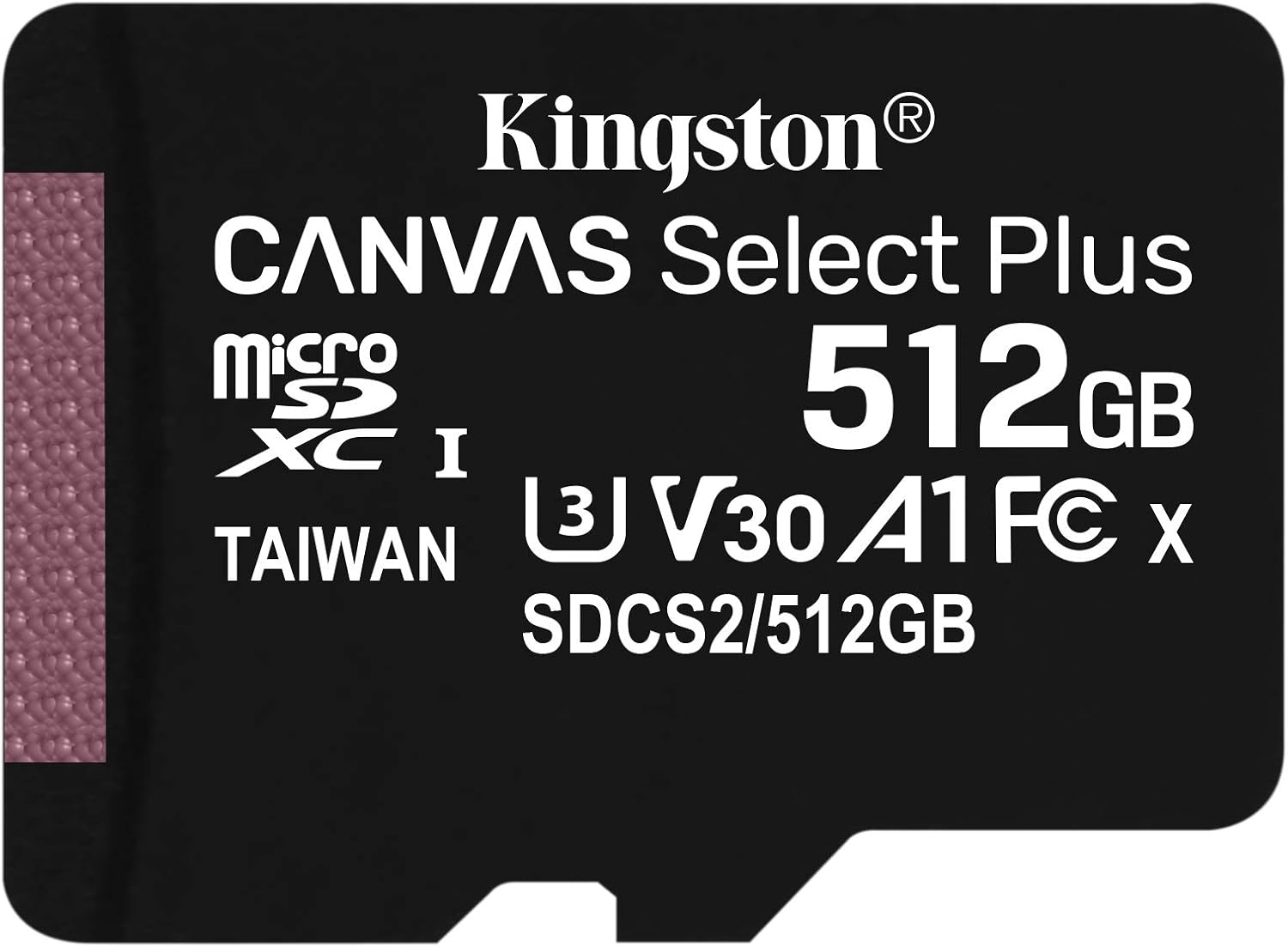 Kingston 512GB Canvas Select Plus | High-Speed Performance