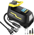 AC/DC 2-in-1 Tire Inflator - Portable Air Compressor with Auto