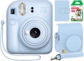 Instax Mini 12 Instant Camera Pastel Blue - Fun, Easy Instant Prints