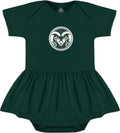Fashionable College Baby Bodysuit Dress with Picot for Girls