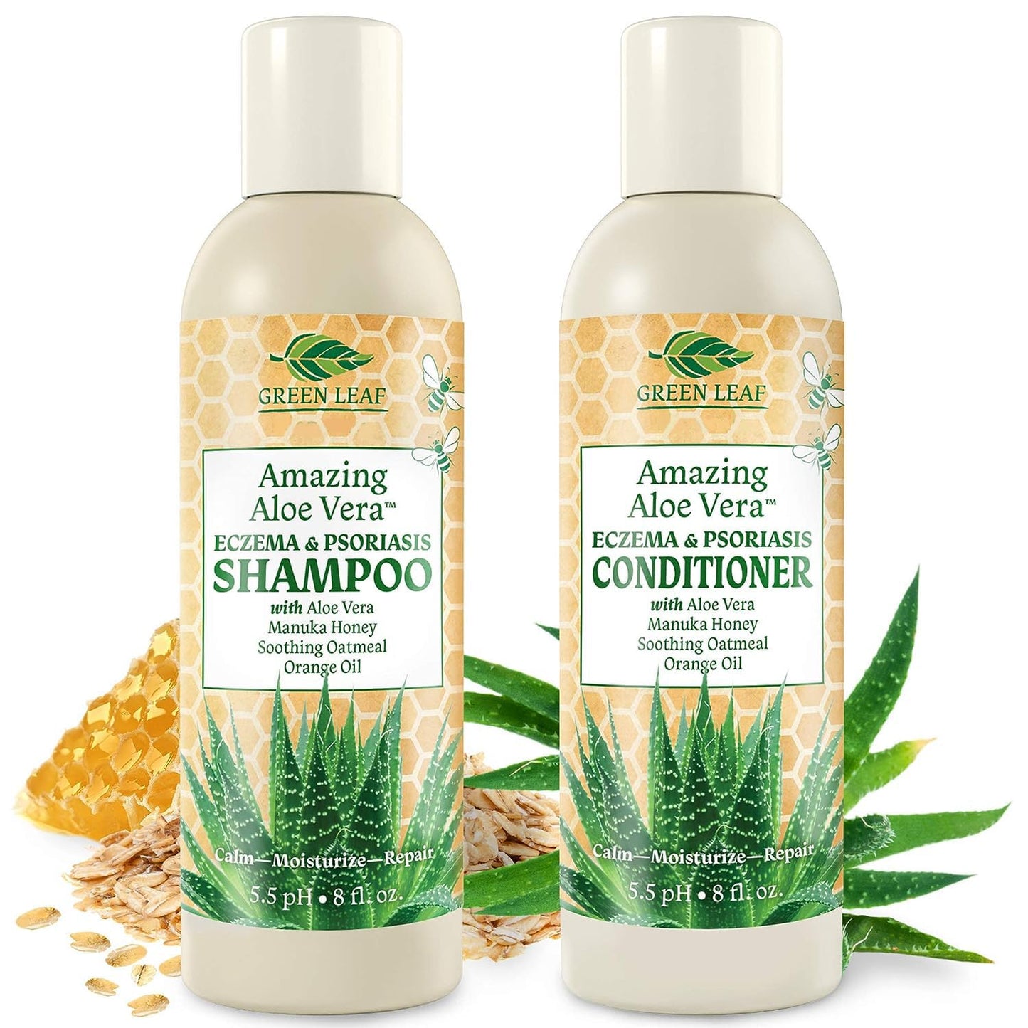 Gentle Scalp Relief Set - Aloe & Manuka Honey