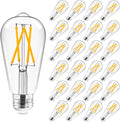 Hizashi Vintage Edison Bulb Dimmable LED, 6W Equivalent - Warm 2700K