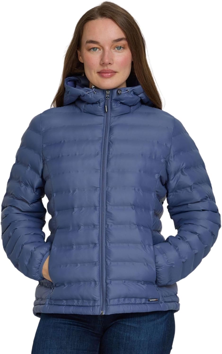 Packable Puffer Jacket Womens with Hood for Winter Travel
