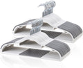 50-Pack Coat Hangers Slim Non-Slip Plastic Hangers - Space Saving
