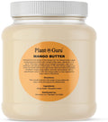 Raw Mango Butter 3 lbs Bulk Jar for Skin and Hair Care