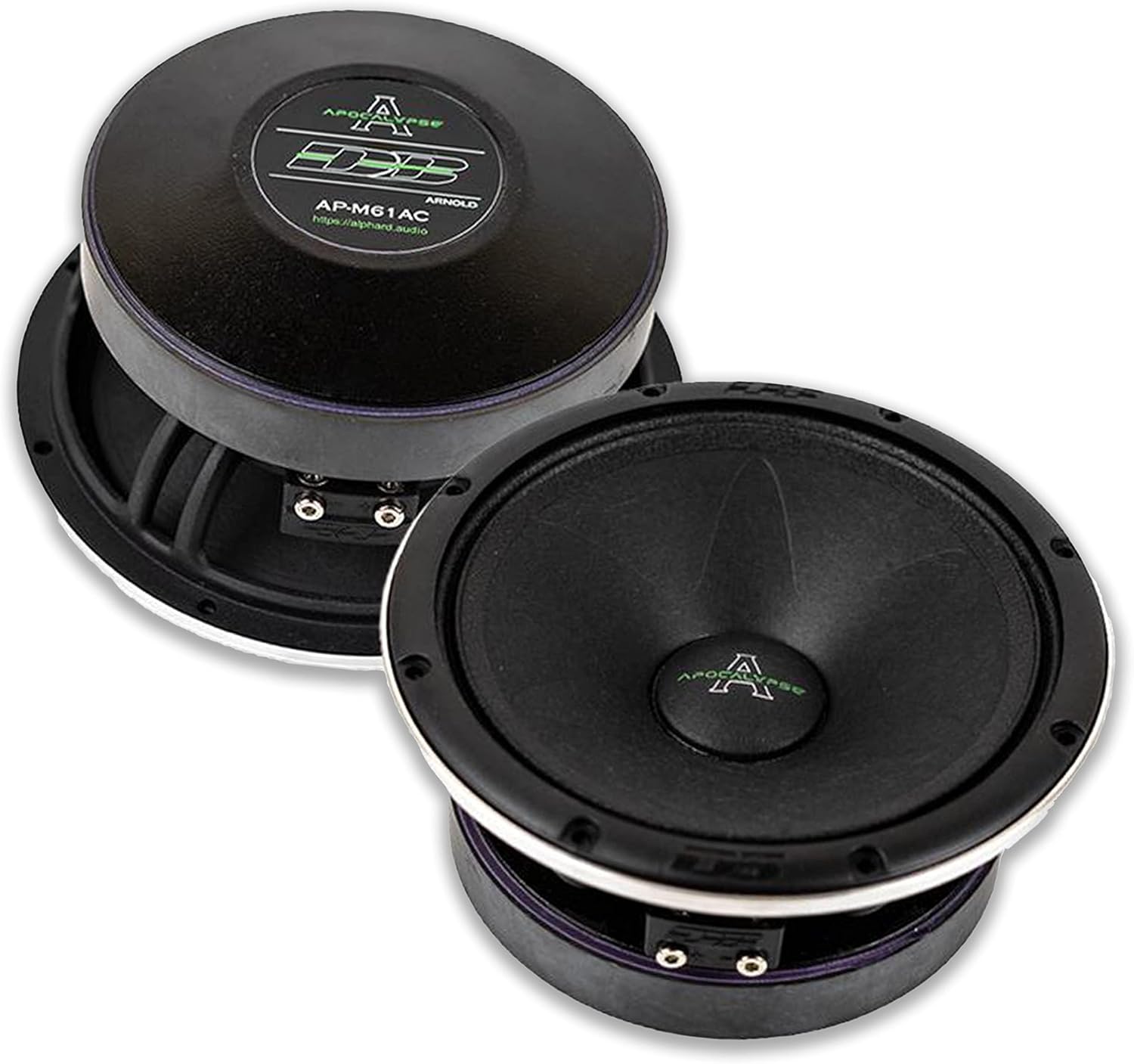 Deaf Bonce 6.5in Mid-Range Speaker Set for Exceptional Sound