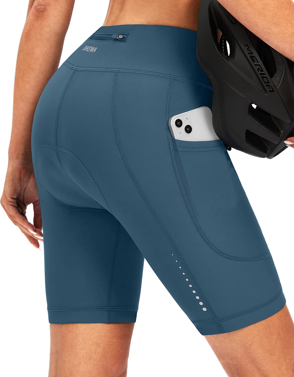 Bikewa Women's 4D Padded Bike Shorts for Comfortable Cycling