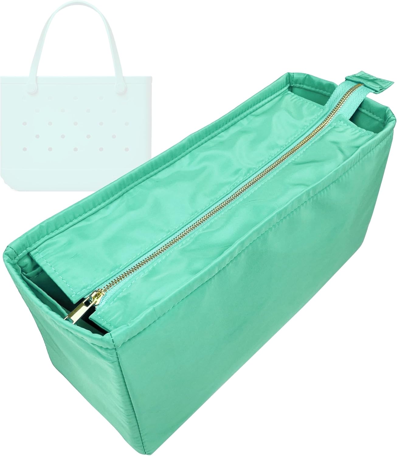 Waterproof Nylon Organizer for Bogg Bag - Light Purple Insert