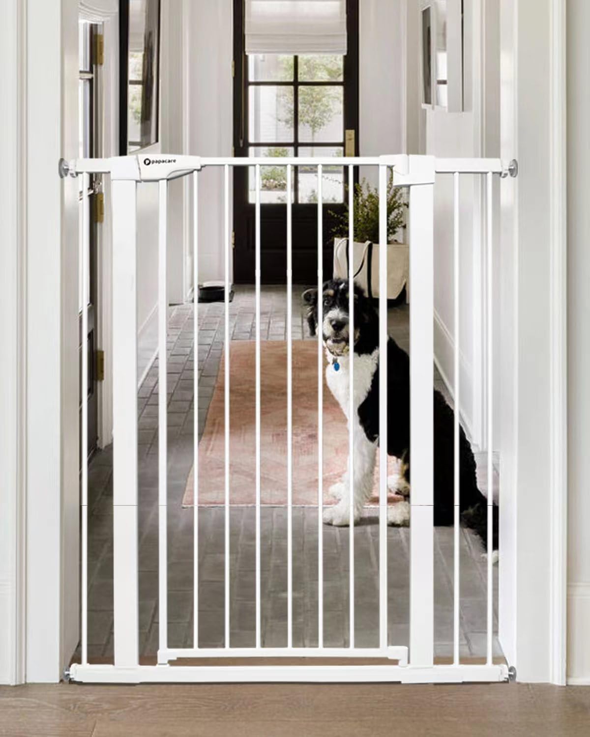 42 Inch Extra Tall Baby Gate for Stairs and Doorways Safety