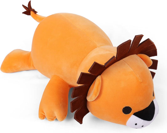 24in Lion Weighted Stuffed Animal Plush Toy for All Ages