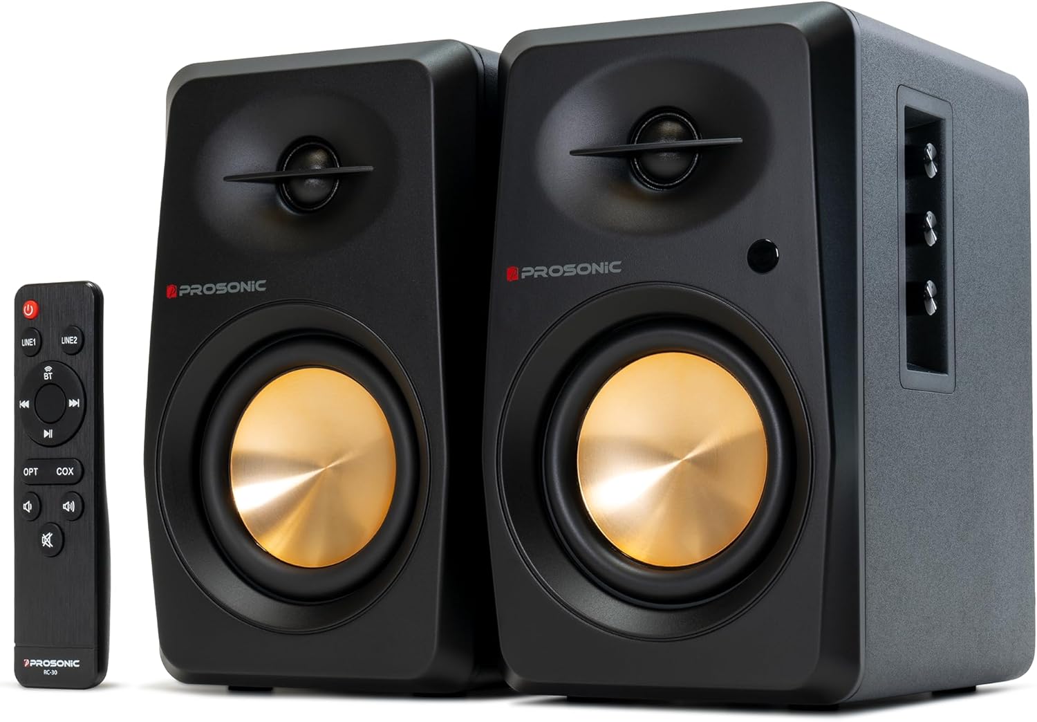 Immerse in Hi-Fi Sound with Prosonic BT30 Speakers