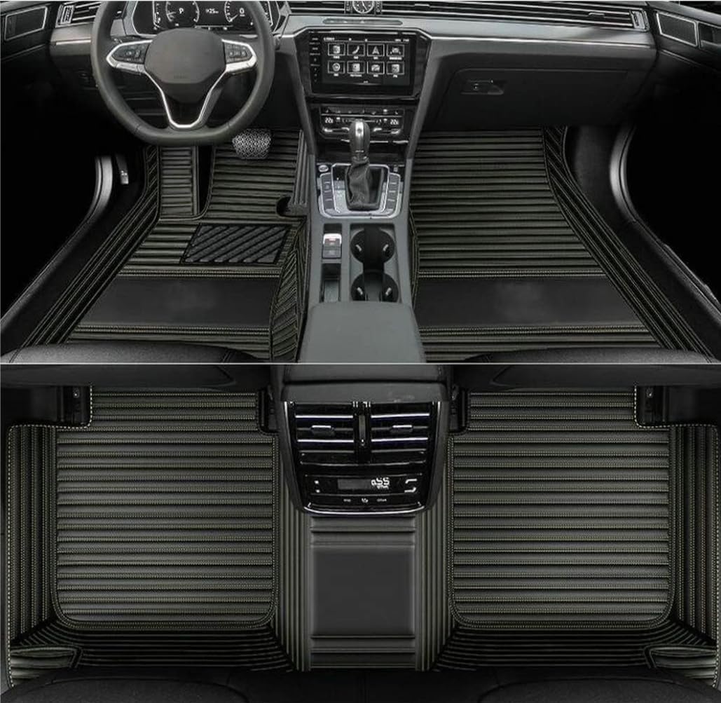 Luxury Leather Car Floor Mats Custom Fit for 99% of Vehicles