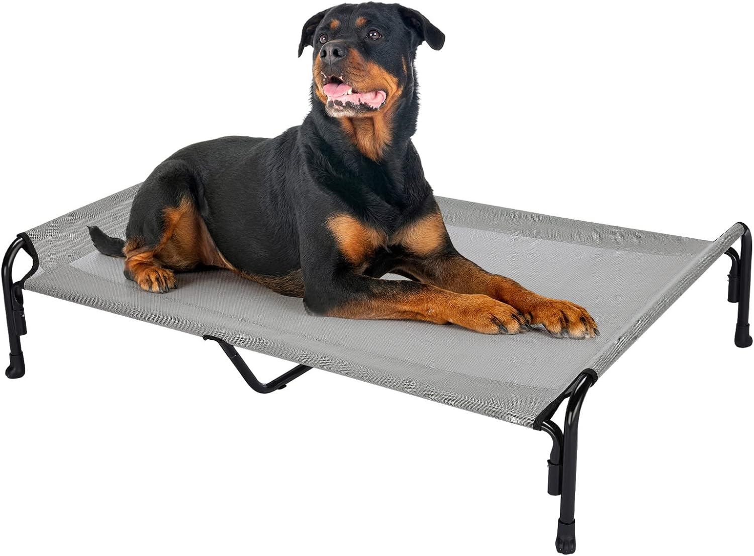 XXL Outdoor Elevated Dog Bed for Large Breeds by Veehoo