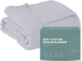Cosy Family 4 Layer Muslin Bed Blanket - Soft Cotton Comfort