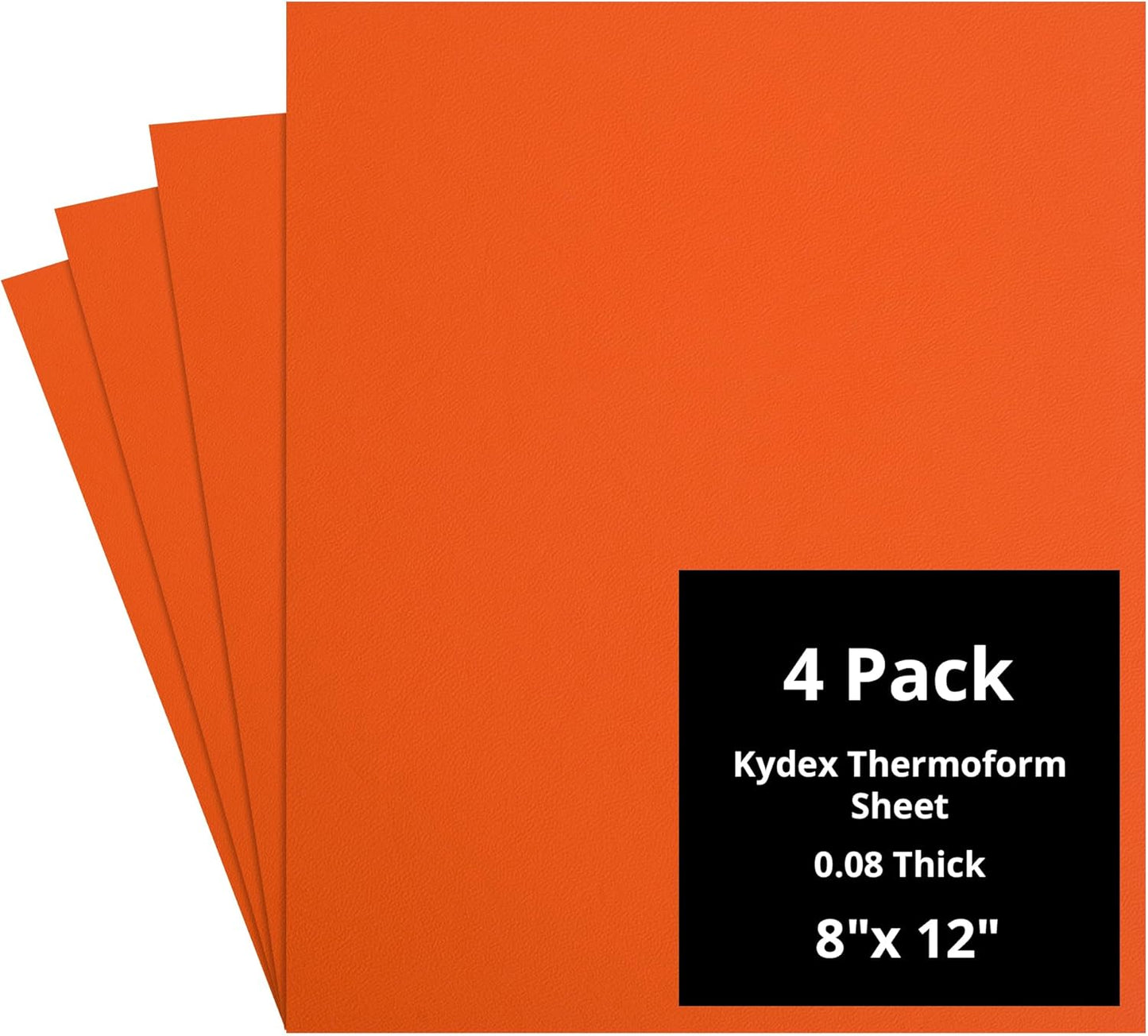 Kydex Sheets for Crafting Holsters, Sheaths, and Pouches