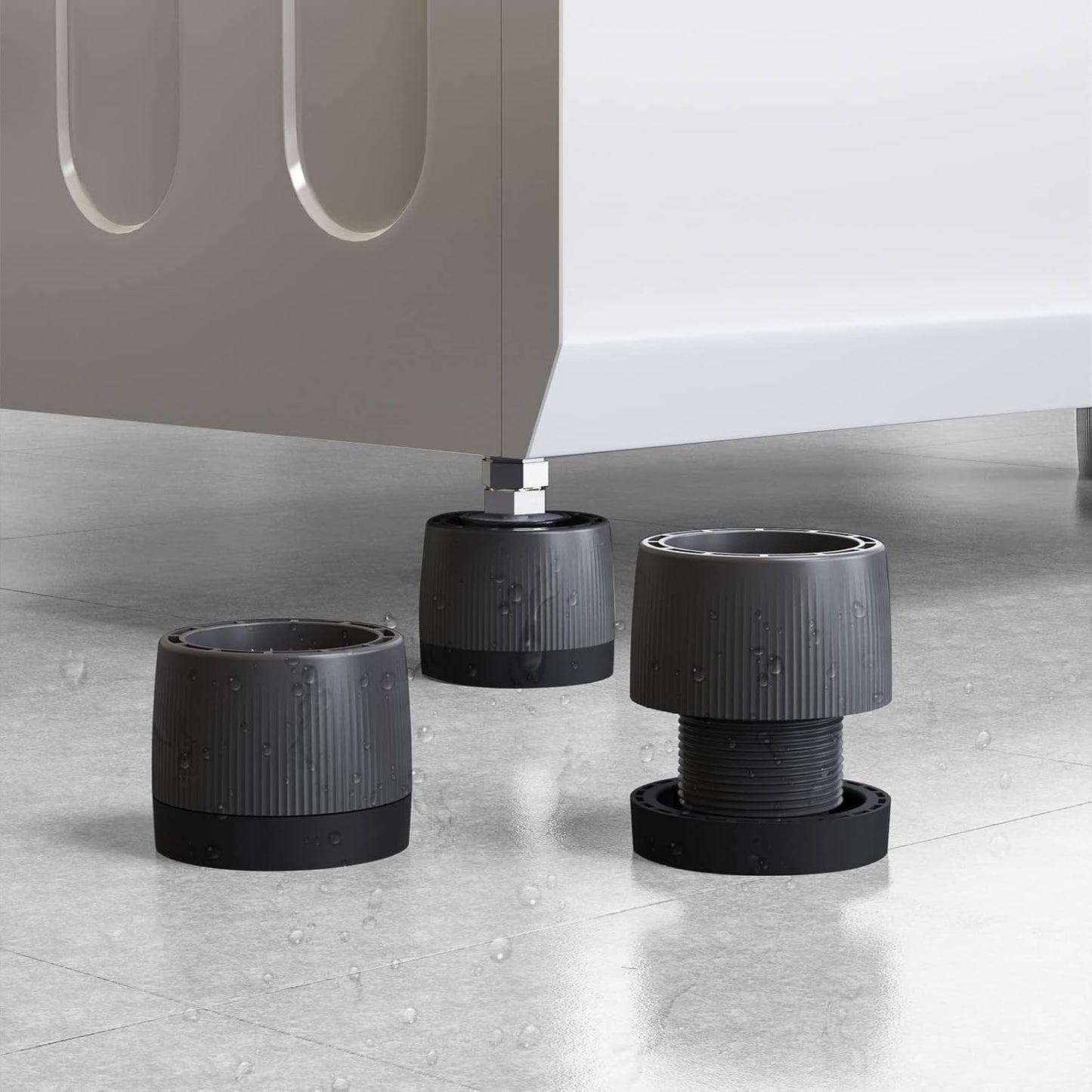 Adjustable Anti-Vibration Washer Pads 4 Pack