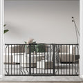 Extra Wide Baby Gate 62.2-71.6 in - Pressure Mounted Walk-Through Gate