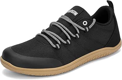 GLOSIW Men's Minimalist Barefoot Shoes for Casual Walking