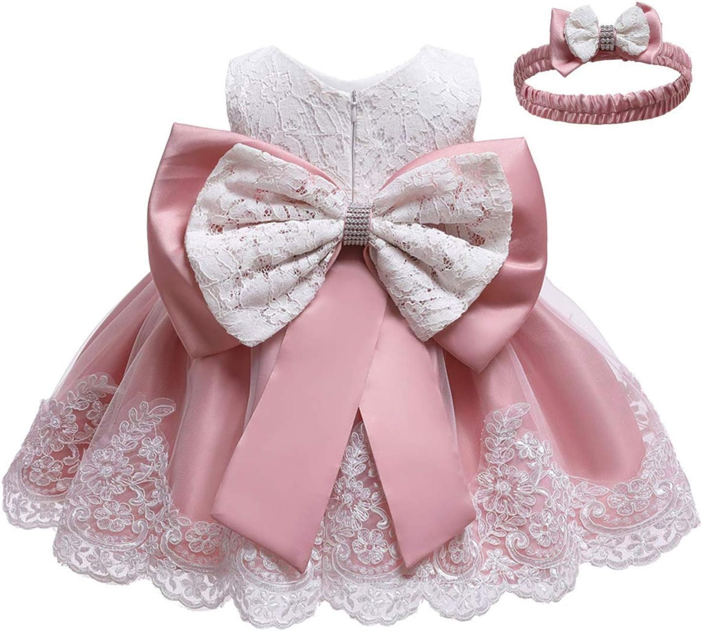 0-6T Toddler Girls Pageant Lace Dresses for Special Occasions