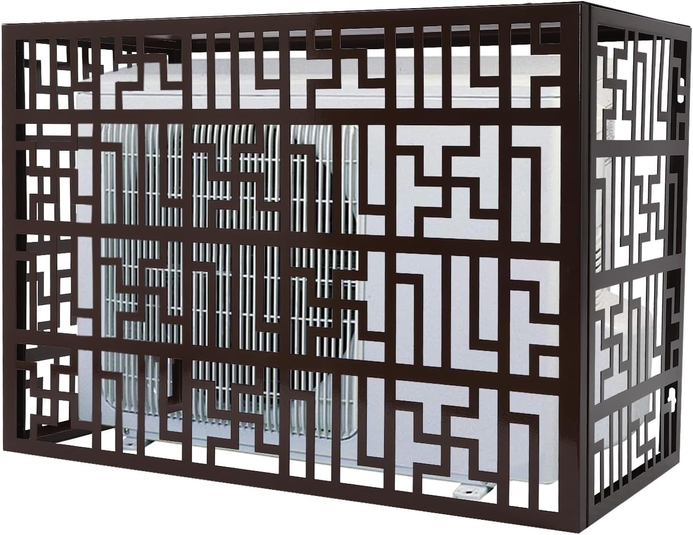 No Dig Outdoor AC Privacy Panels - 4 Pack