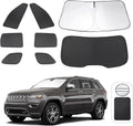 TINGLU Window Shades for Jeep Grand Cherokee 2011-2021 - Full Side