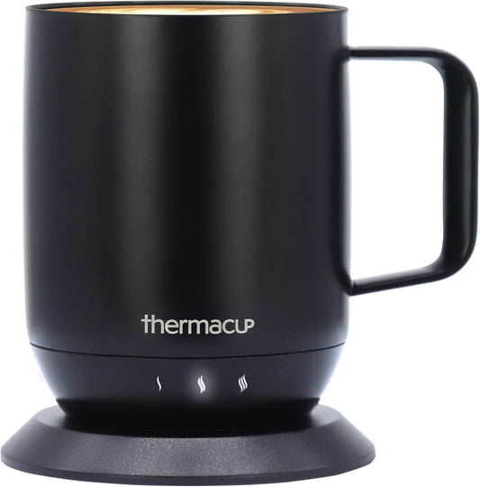 Self-Heating Temperature Controlled Coffee Mug for Perfect Sips