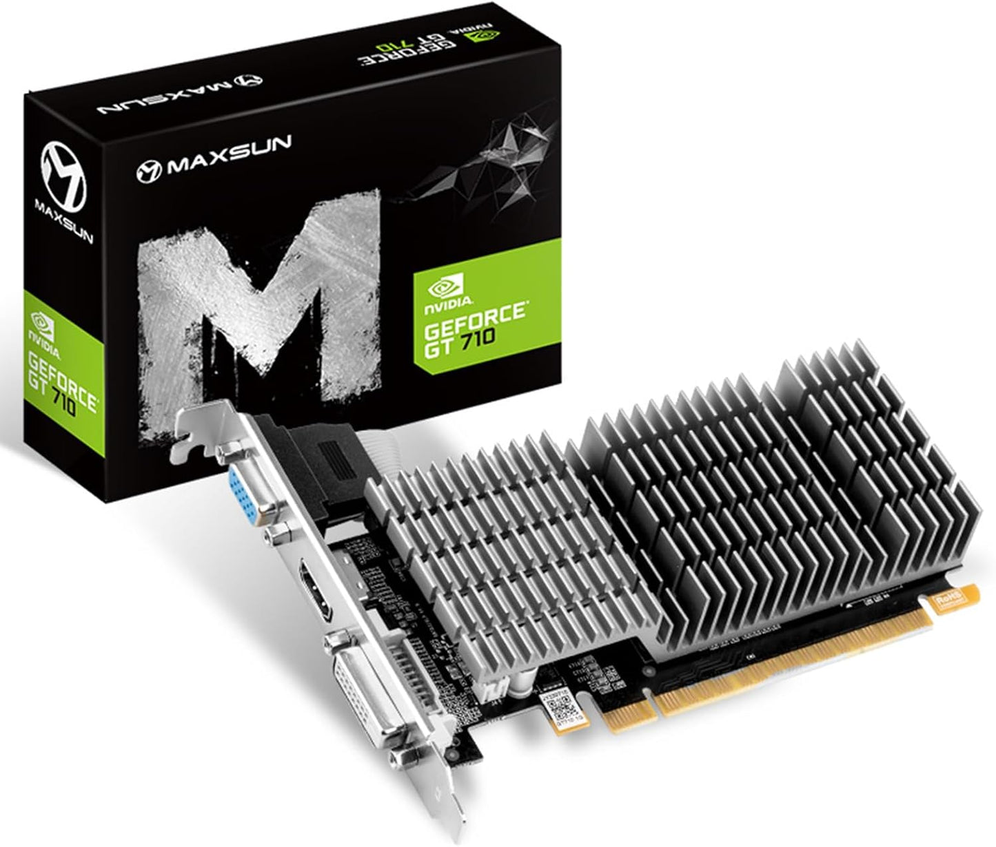 maxsun GEFORCE GT 710 1GB Low Profile Video Graphics Card