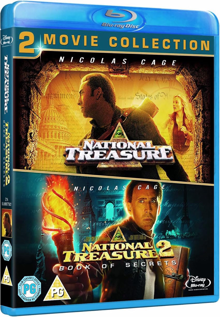 National Treasure: 2-Movie Collection Blu-ray for Adventure Lovers