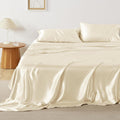 Bedsure Satin Sheets Queen Size - Silky 4 Piece Set for Hair & Skin
