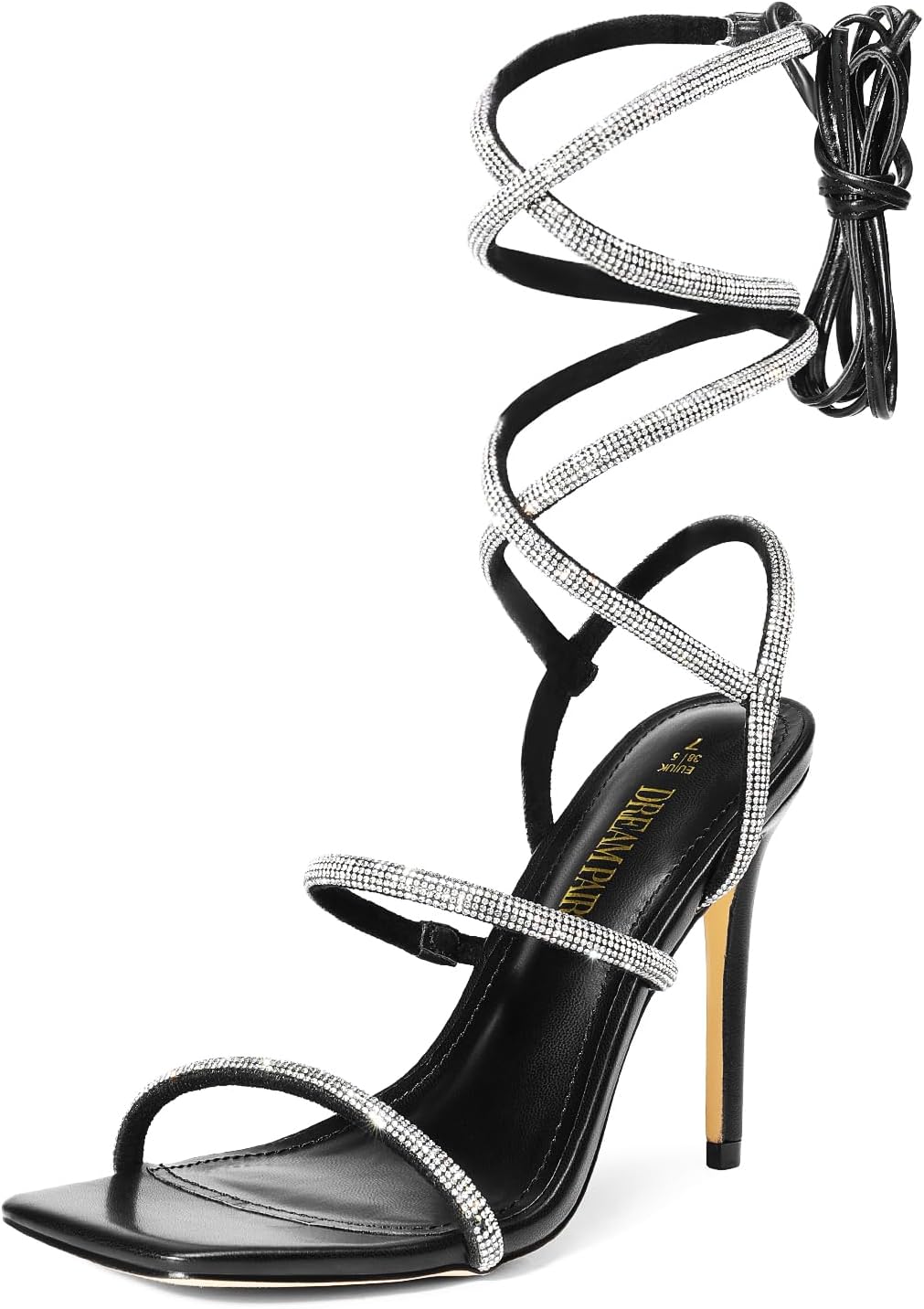 DREAM PAIRS High Heels Stilettos for Women - Strappy Elegance
