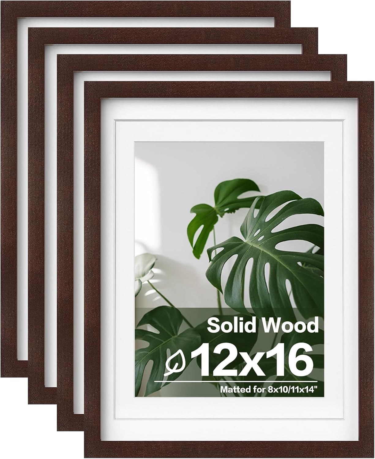 Egofine 12x16 Picture Frames Set of 4 for Wall Mounting