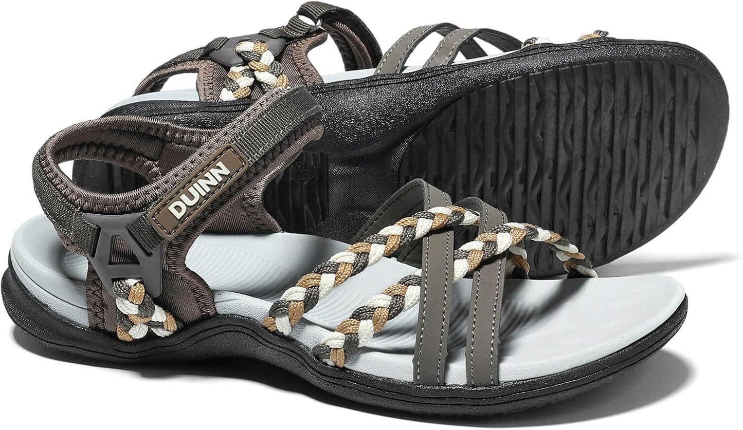 UBFEN Womens Hiking Comfort Sport Sandals for Outdoor Adventures