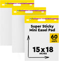 Post-it Self-Stick Mini Easel Pad 15 in x 18 in - Perfect for Small