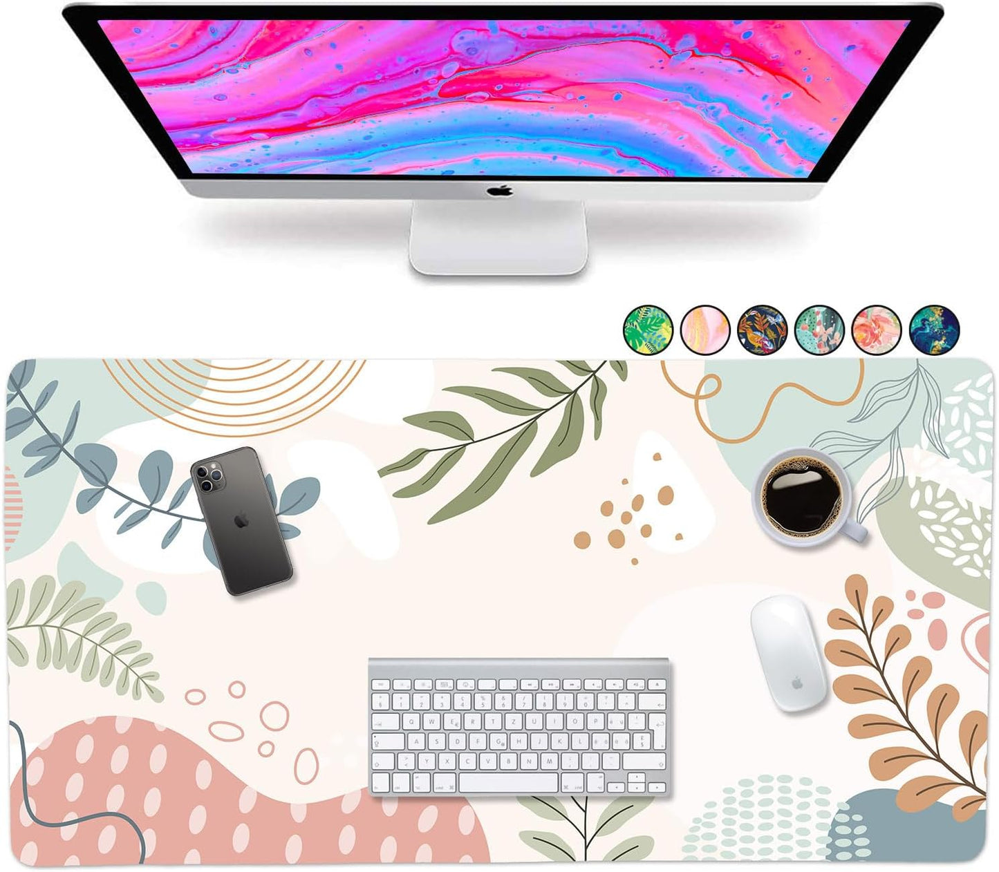 French KOKO XL Desk Mat - Ultimate Workspace Upgrade