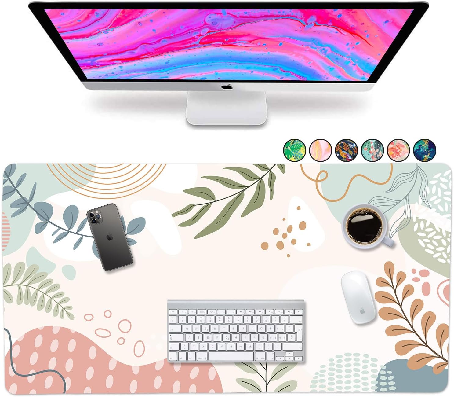 French KOKO XL Desk Mat - Ultimate Workspace Upgrade