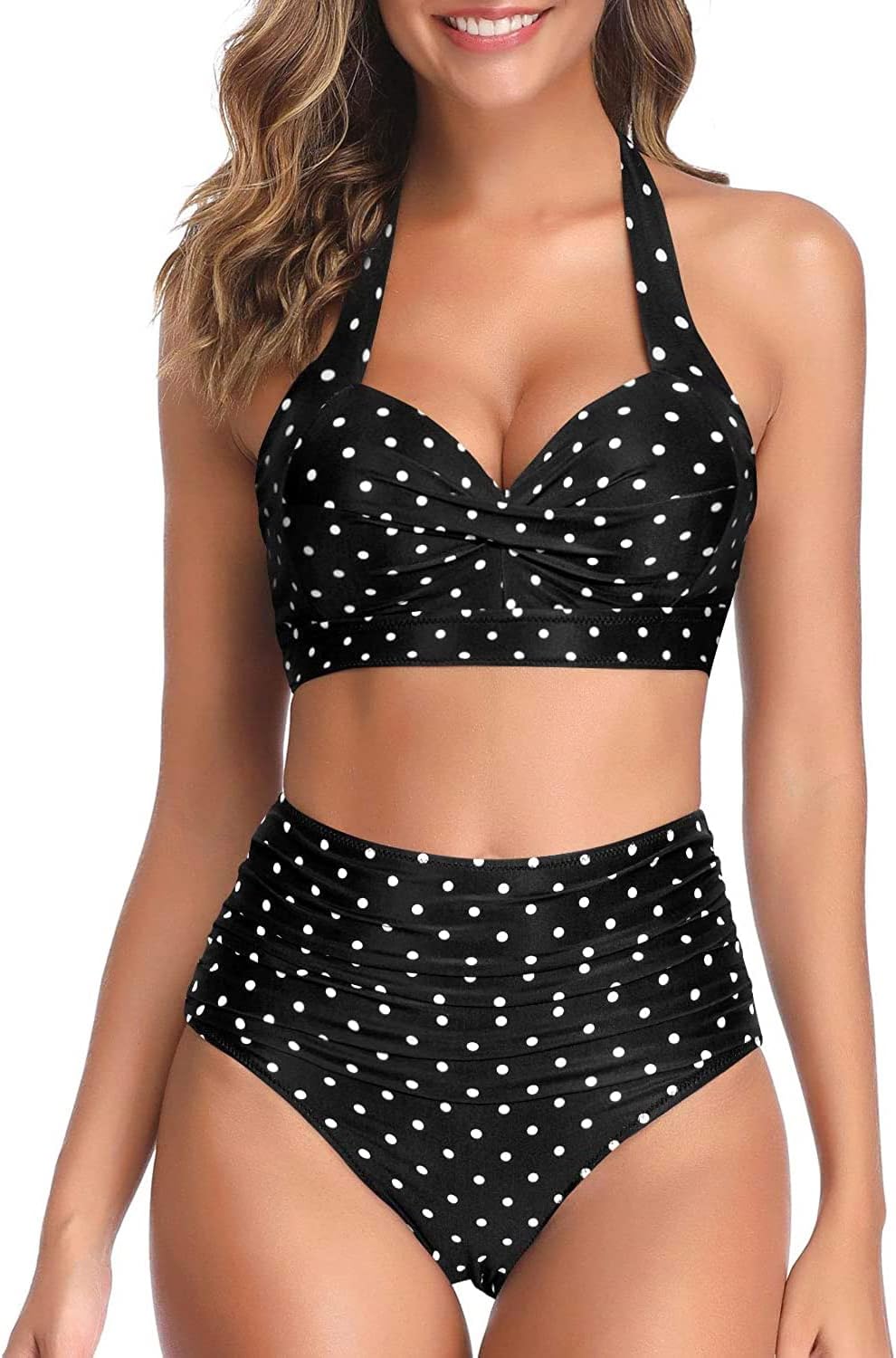 Tempt Me Women Two Piece Swimsuit High Waisted Bikini Set
