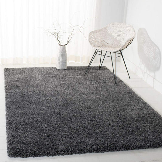 SAFAVIEH California Shag Collection Accent Rug - Dark Grey 3ft x 5ft