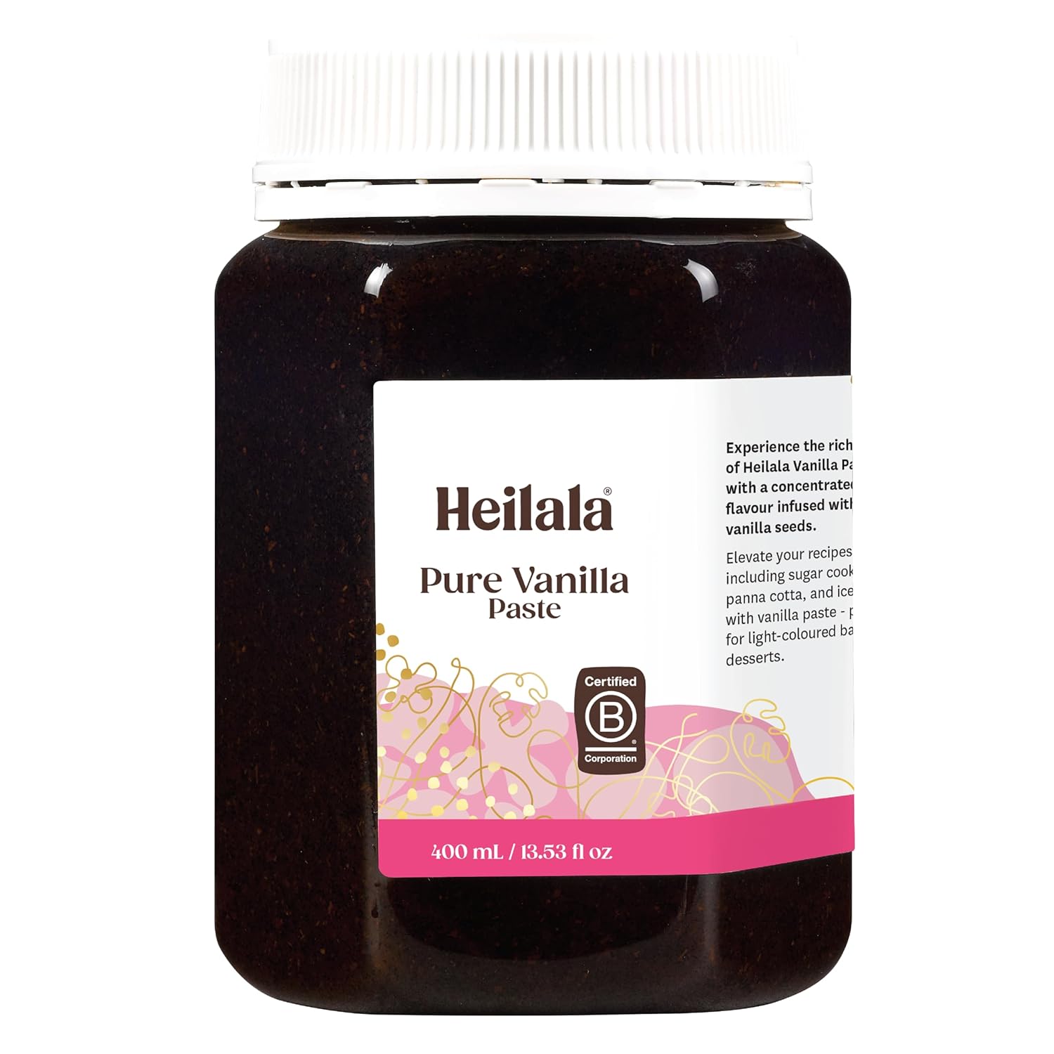 Heilala Premium Vanilla Bean Paste for Baking - 13.52 oz Jar