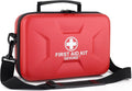410 Piece Waterproof Hard Shell First Aid Kit - Family & Travel Ready
