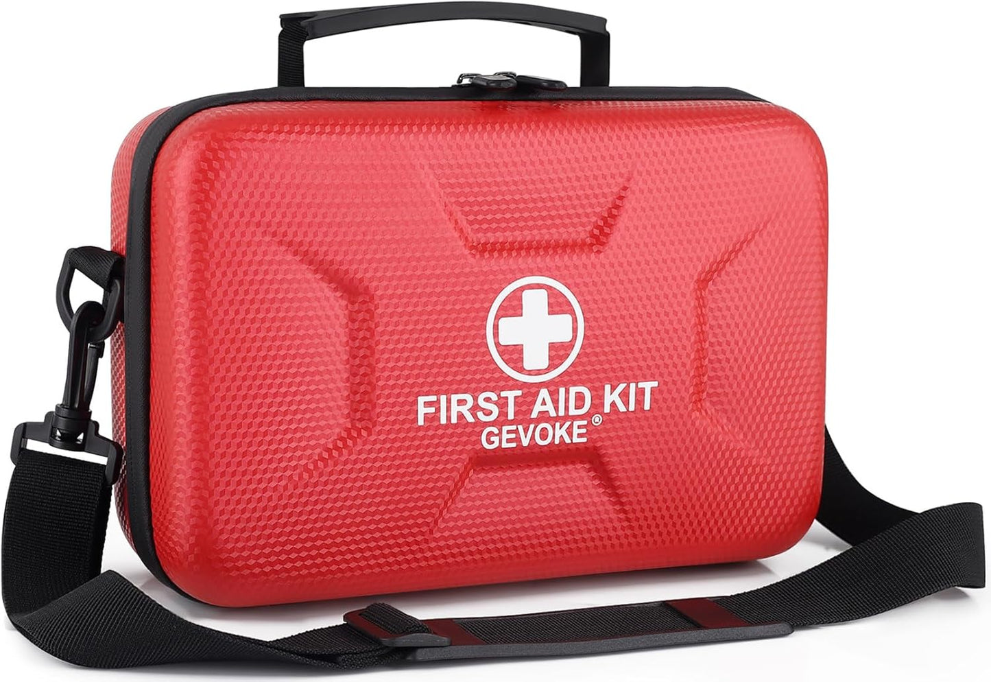 410 Piece Waterproof Hard Shell First Aid Kit for Emergencies