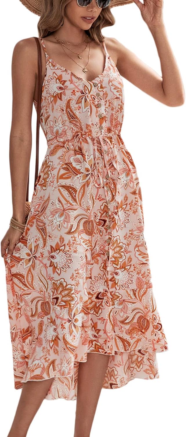 Brovave Women's Summer Casual Boho Sundress for Every Occasion