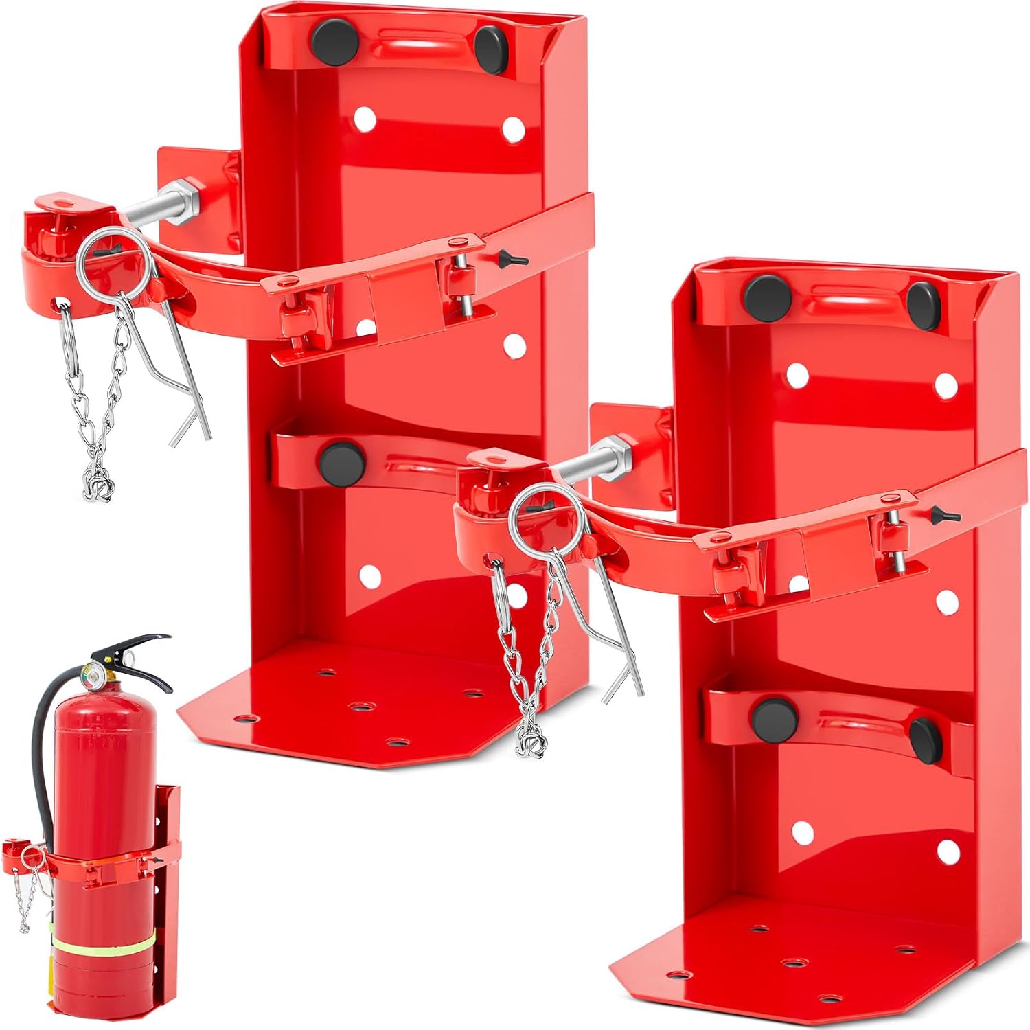 Zonon Heavy Duty Fire Extinguisher Bracket for Home and Vehicle