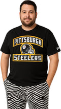 Zubaz Men's Short Sleeve Tee for Football Lovers