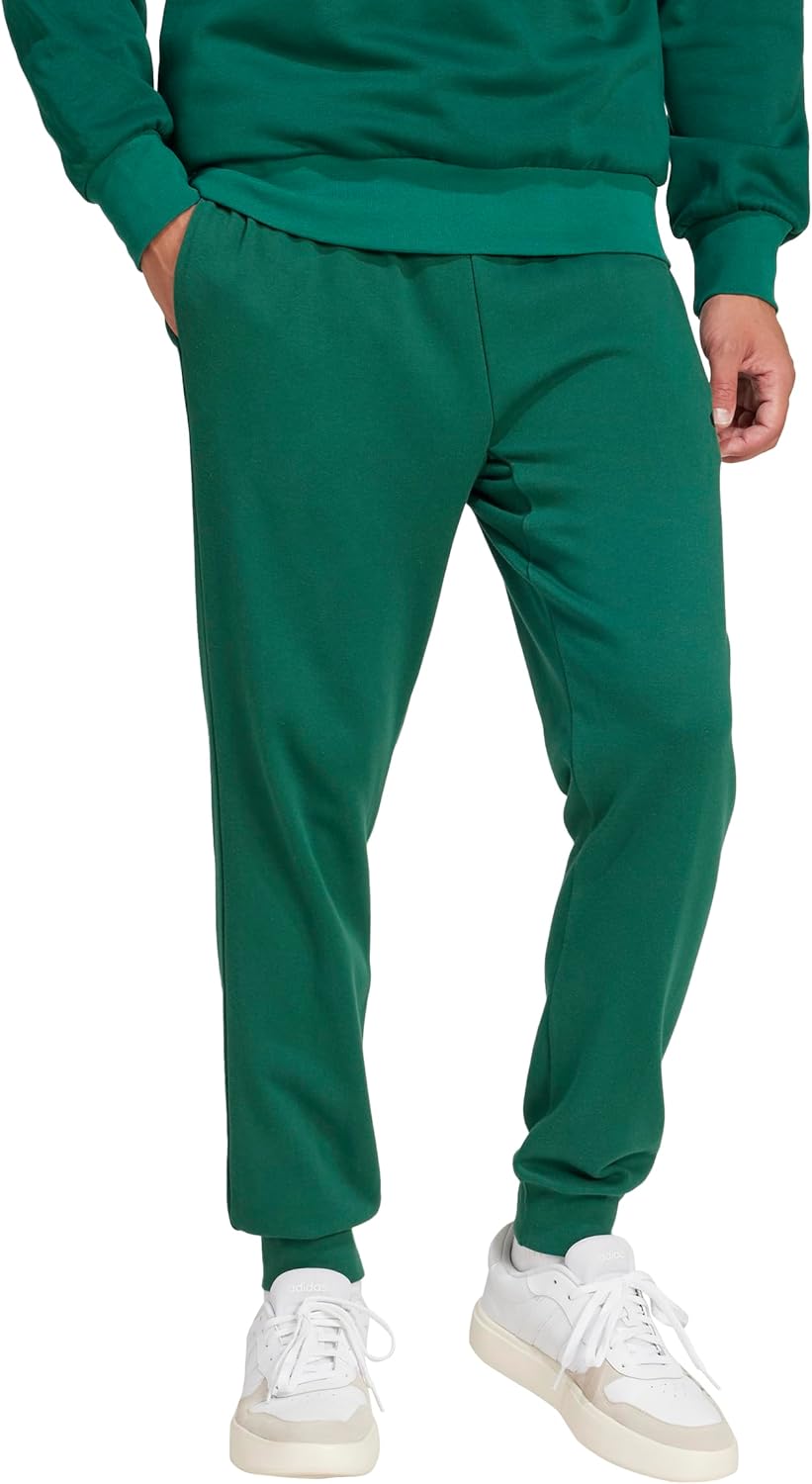 adidas Men's Essentials Cozy French Terry Pants for Comfort