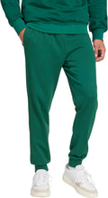 Mens French Terry Sweatpants with Ribbed Cuffs - Relaxed Fit