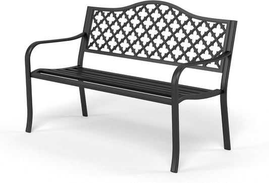 Sophia & William Outdoor Bench for Garden and Patio Use
