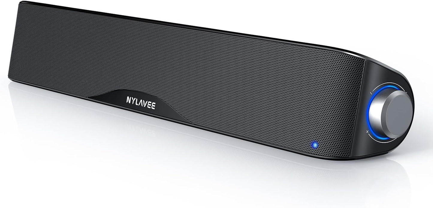 Premium HiFi USB/BT Computer Speaker, Nylavee