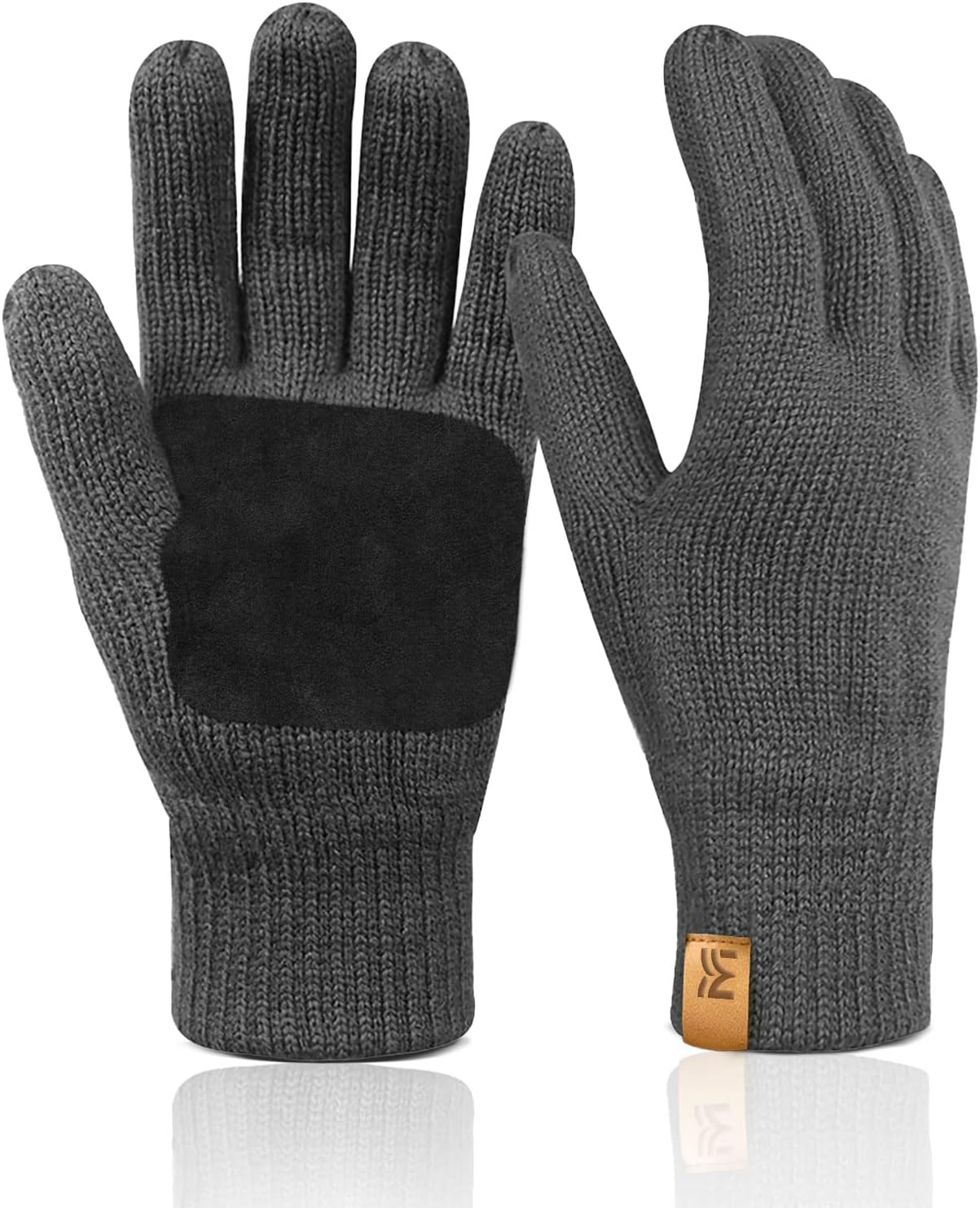 MIG4U Men's Thermal Wool Gloves - Cozy & Stylish