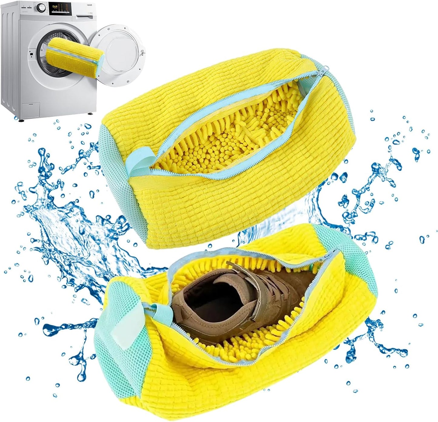 Reusable Shoe Washing Bags x2 - Preserve Shoe Quality