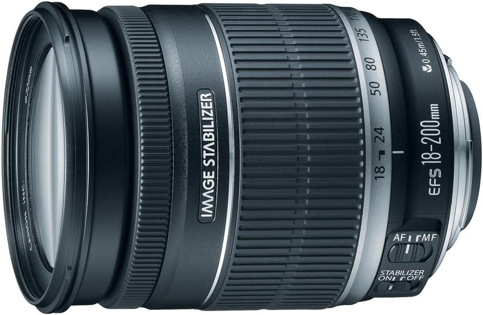 USED Canon 18-200mm F3.5-5.6 IS EF-S Versatile Zoom Lens